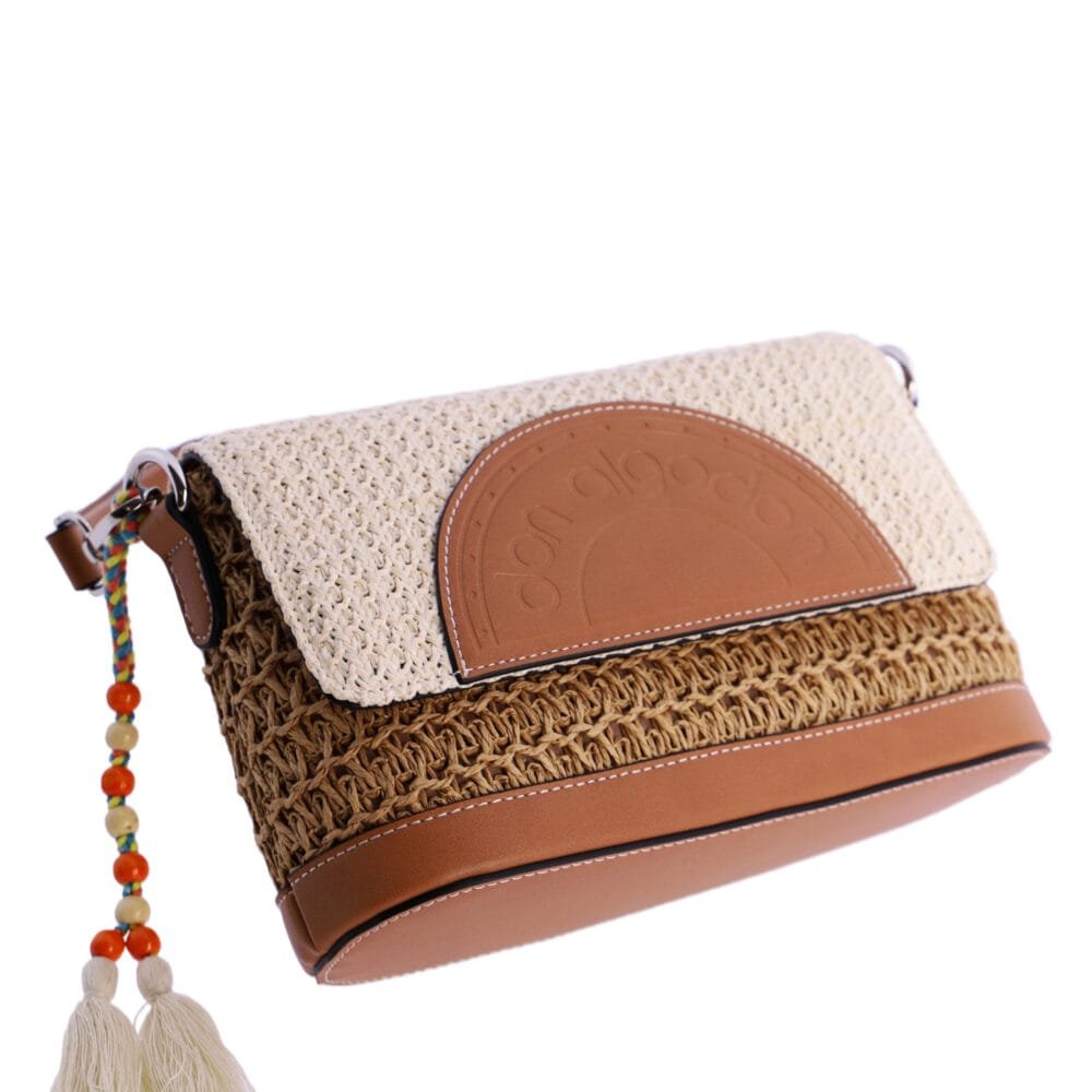 Bandolera 0QV2954013 Don Algodon Tipo Rafia - Imagen 3