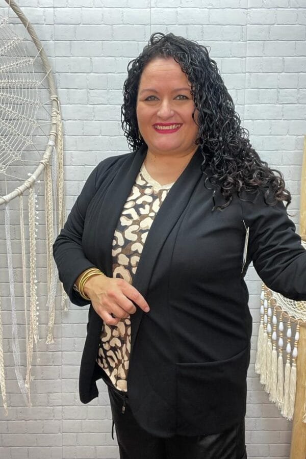 Blazer curvy Carla Con Bolsillos T-42/48