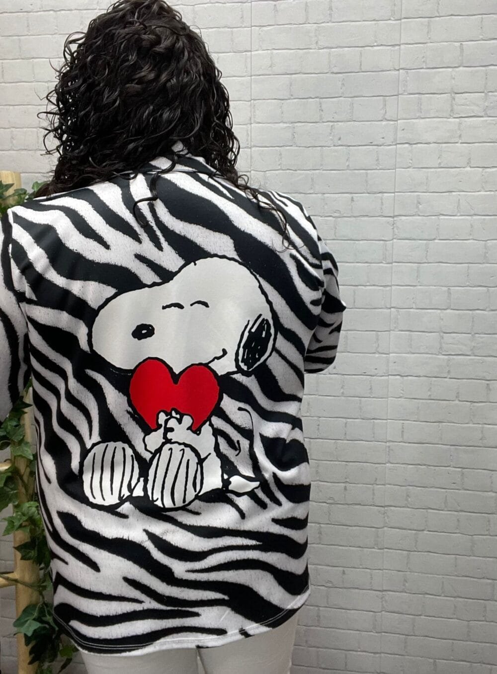Blazer Snoopi Zebra T-44/52 Con Dibujo - Imagen 3