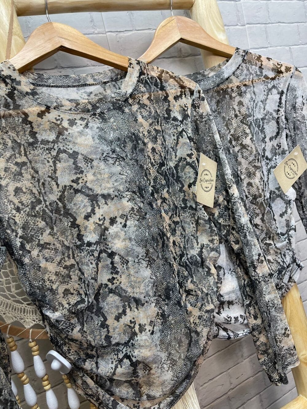 Blusa Desan Print Serpiente T-36/42 - Imagen 3