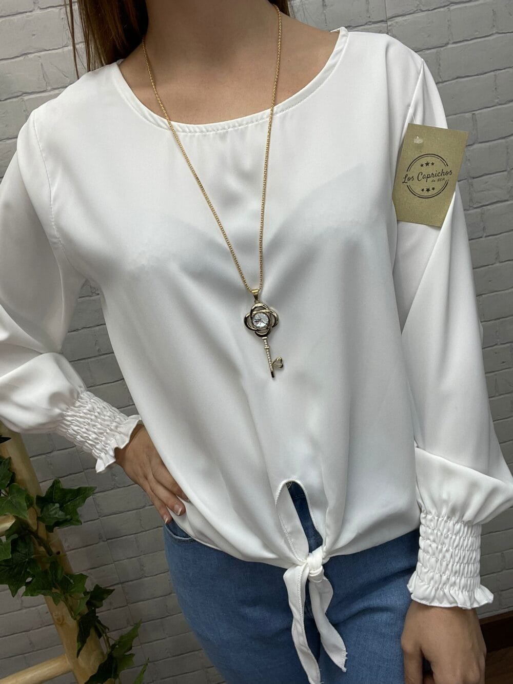Blusa Hana T-36/42 Con Collar - Imagen 4