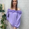 Blusa Kira T-36/44 Con Volantes