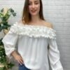 Blusa Kira T-36/44 Con Volantes - Imagen 3
