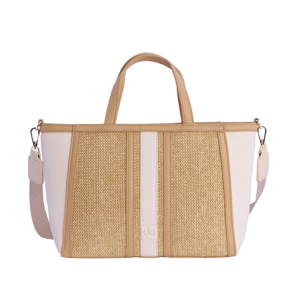 Bolso de mano 0QV7818013 Don Algodon Con Rafia