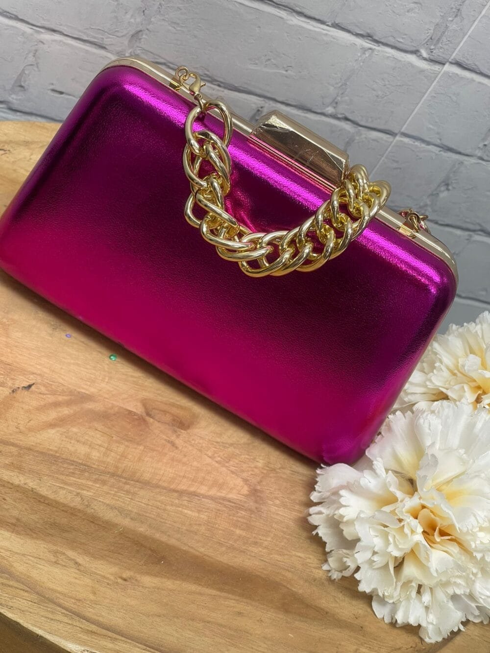 Bolso fiesta JRB-6020 Metalizado