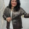 Bomber Cayetana de lentejuelas T-46/54 Curvy - Imagen 4