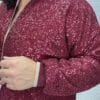 Bomber Cayetana de lentejuelas T-46/54 Curvy - Imagen 2