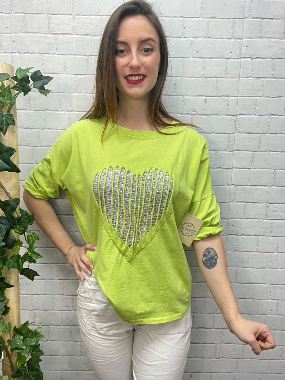 Camiseta Ingrid T-36/46 Con Corazón - Imagen 4
