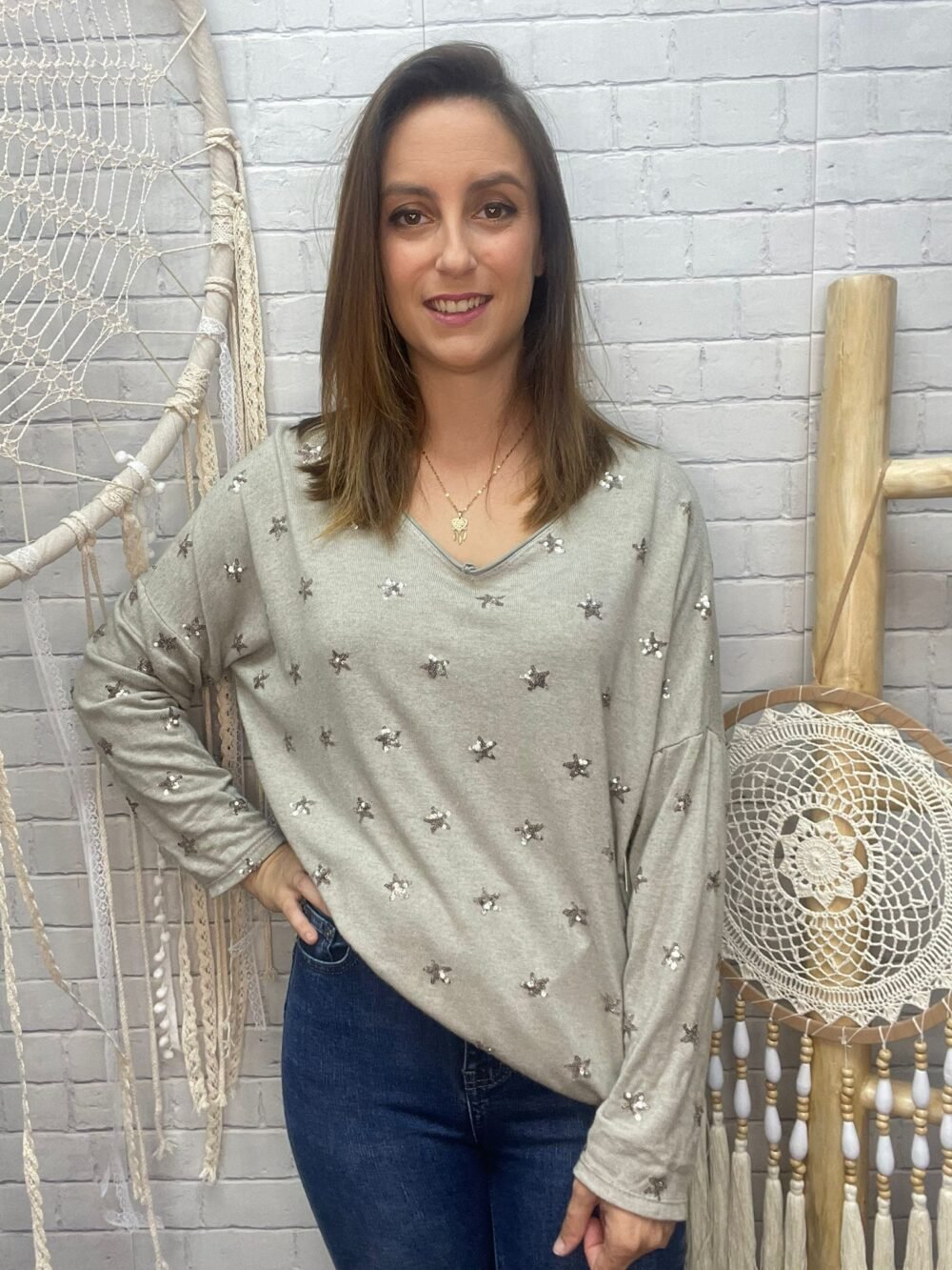 Jersey Ainara con estrellas T-36/50 Curvy - Imagen 14