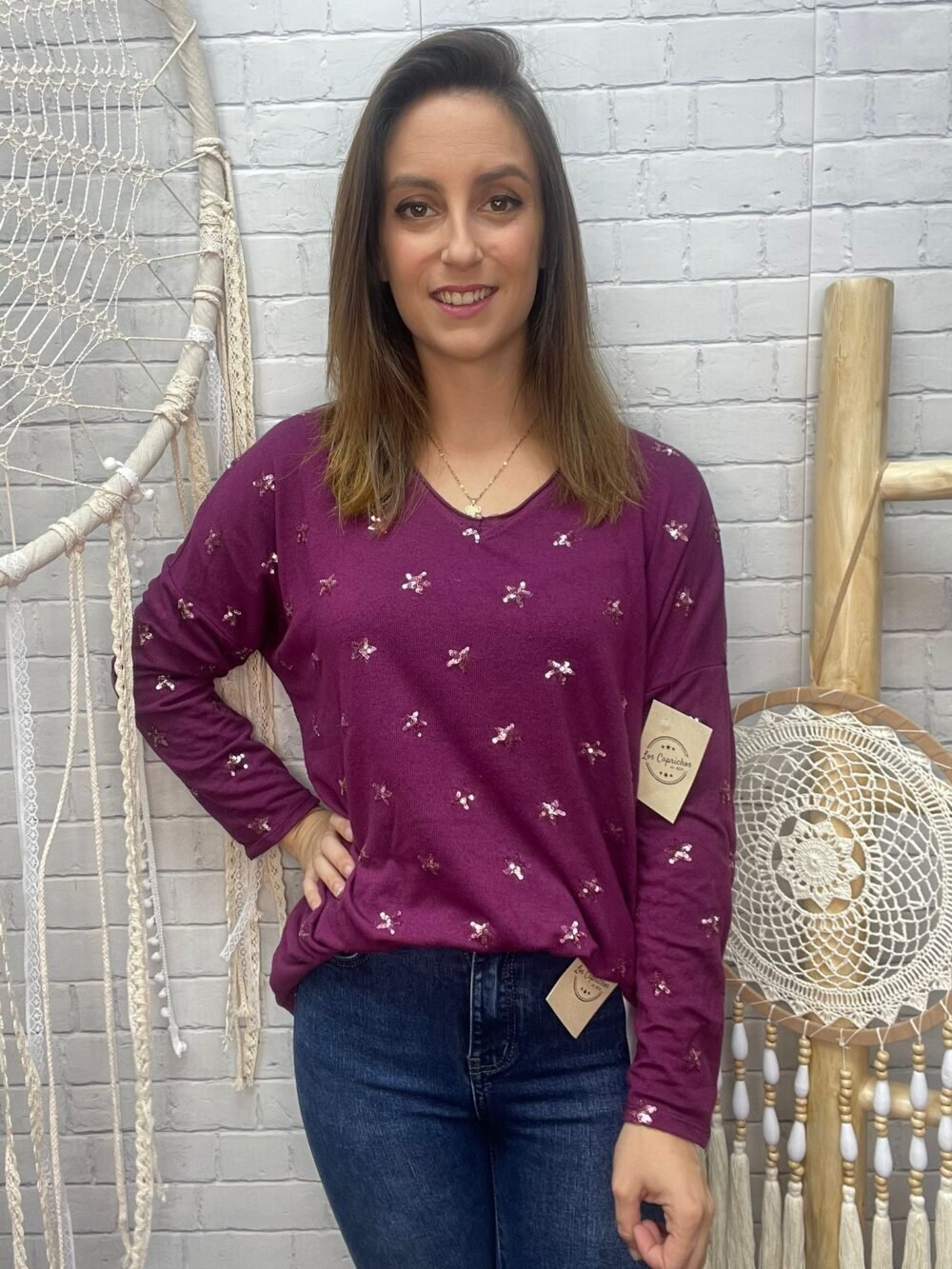 Jersey Ainara con estrellas T-36/50 Curvy - Imagen 9