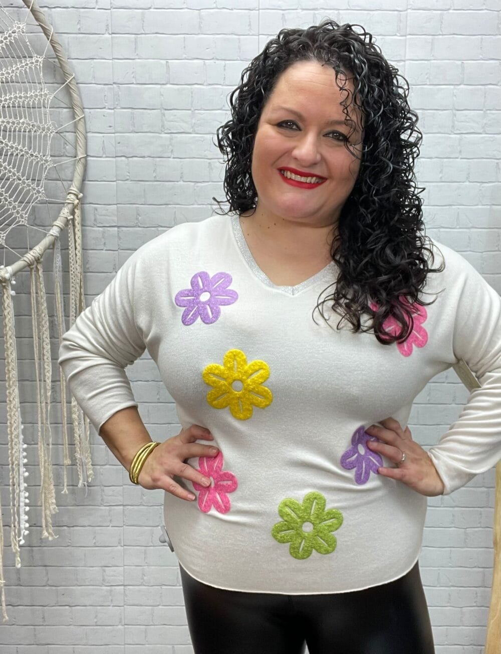 Jersey Deka T-36/50 Con Flores