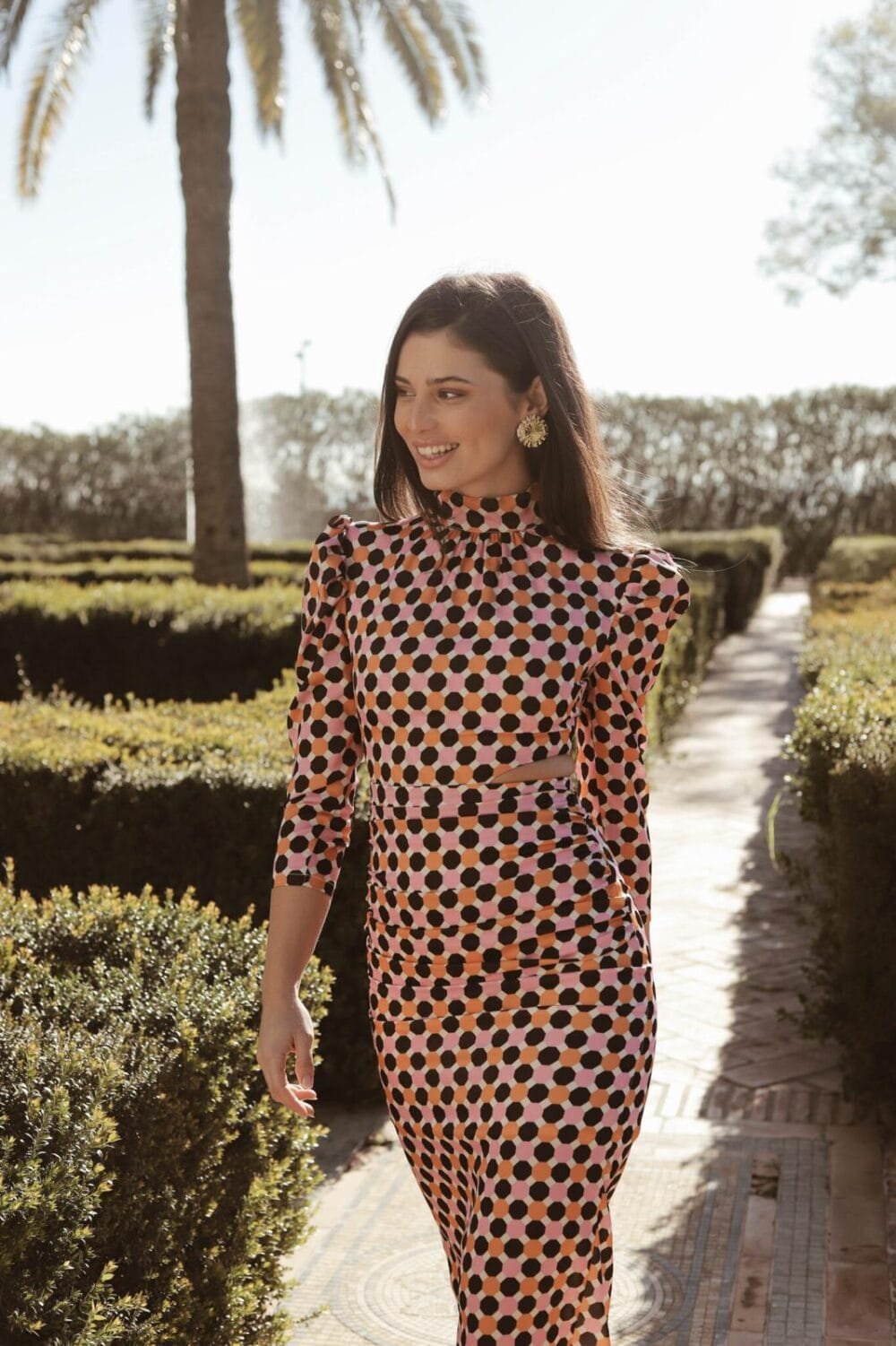 Vestido Creta T-S/L Estampado - Imagen 6