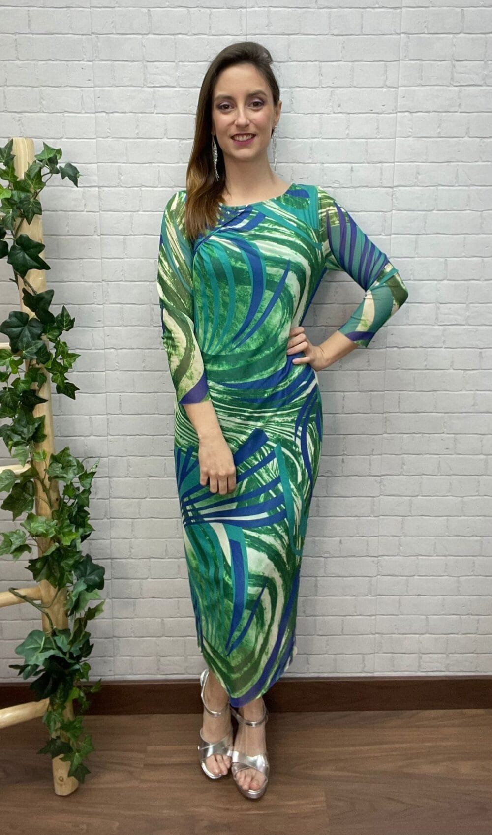 Vestido Dallas T-S/XL Con Estampado - Imagen 4
