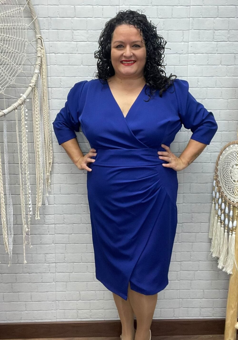 Vestido Espe Midi T-52/54 Curvy