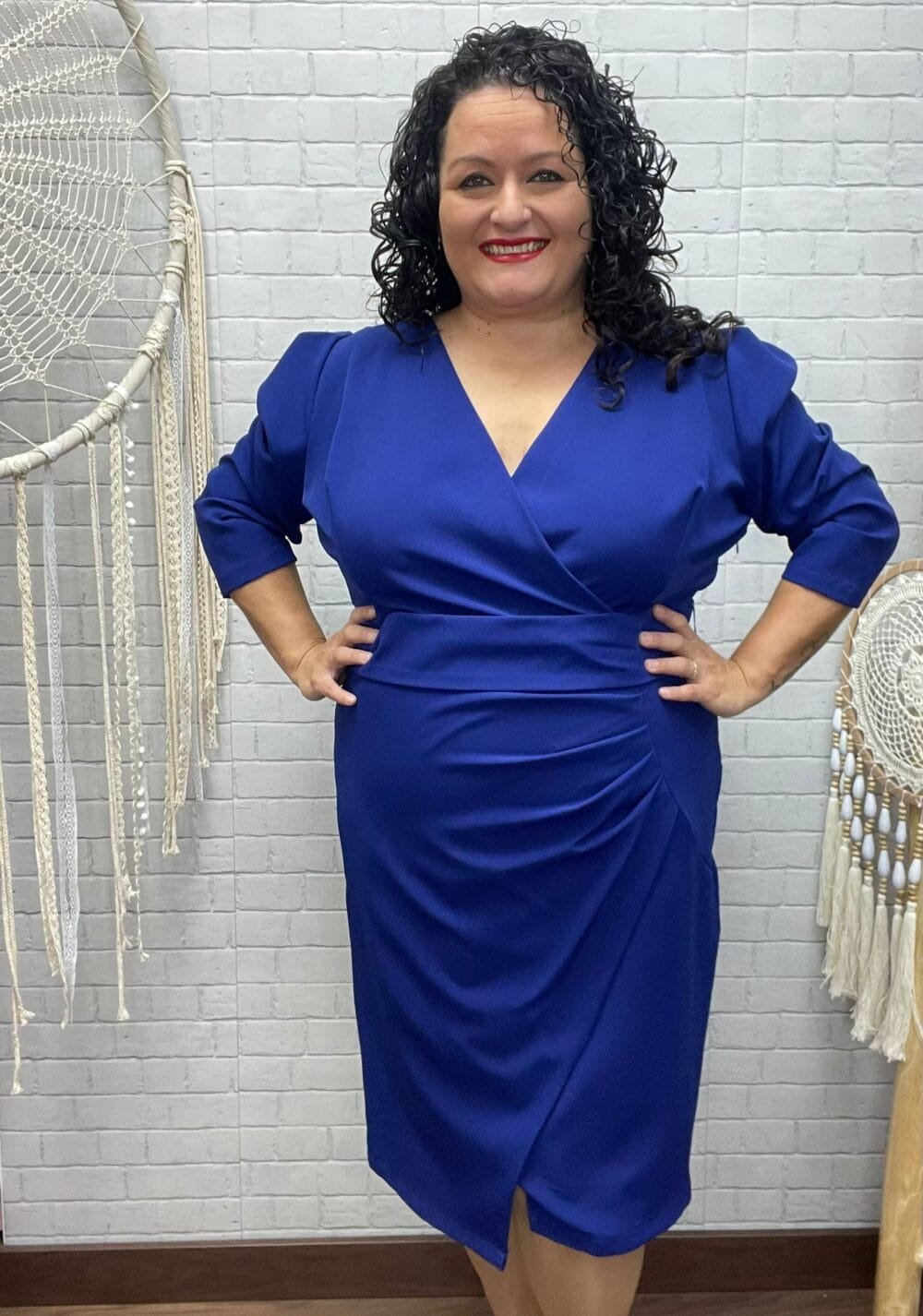 Vestido Espe Midi T-52/54 Curvy - Imagen 2