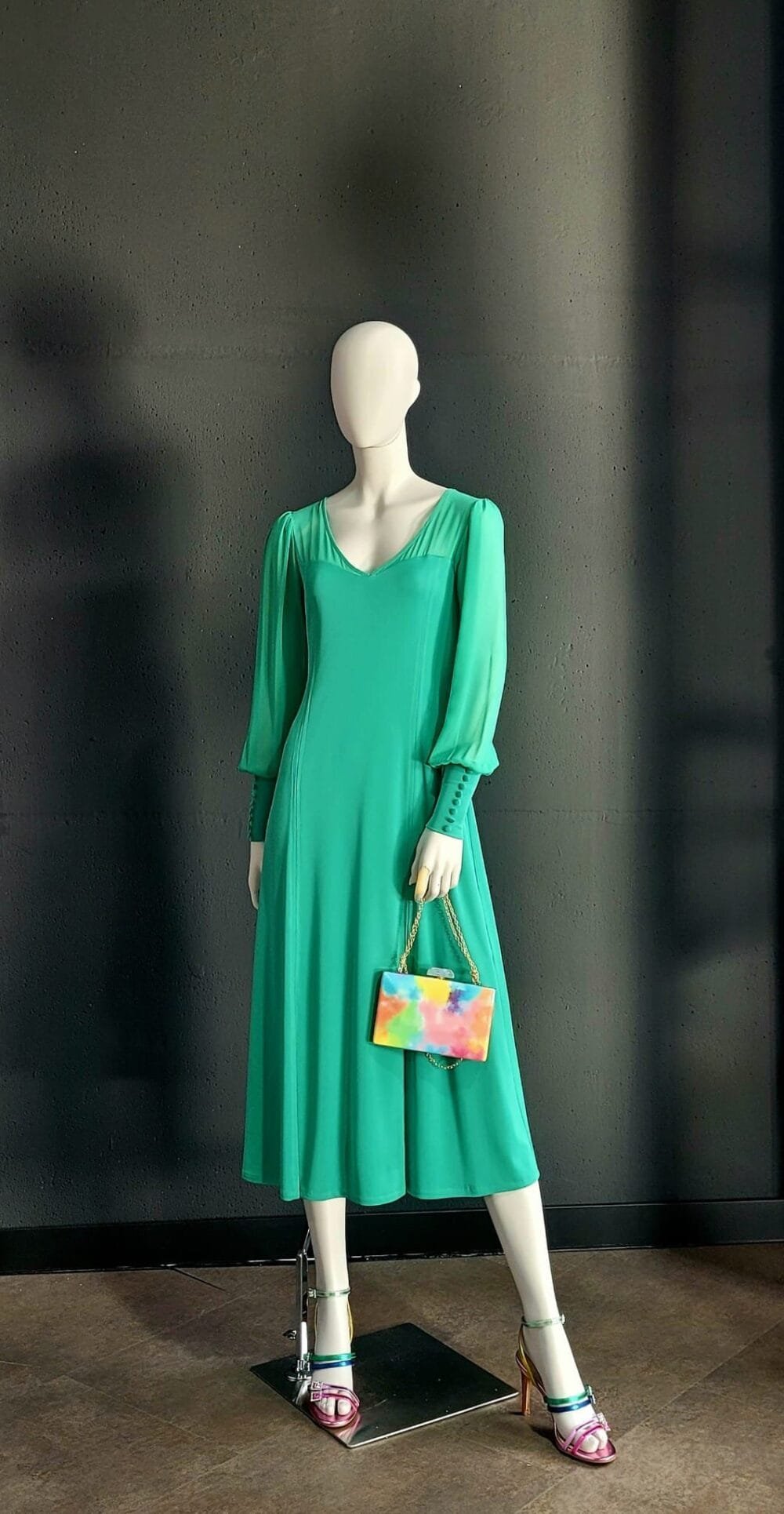 Vestido Nora T-48/50 Mangas Tul - Imagen 8