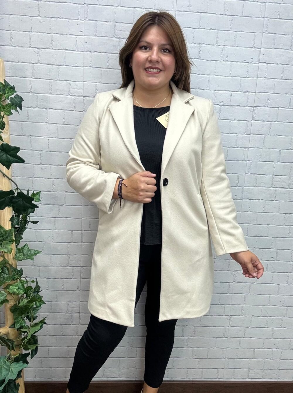 Abrigo Almu T-S/2XL De Pañete