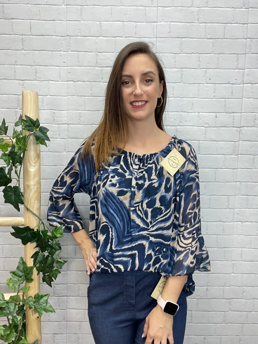 Blusa Susi T-36/44 Estampada