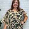 Blusa capas Lina T-M/3XL Estampada - Imagen 2