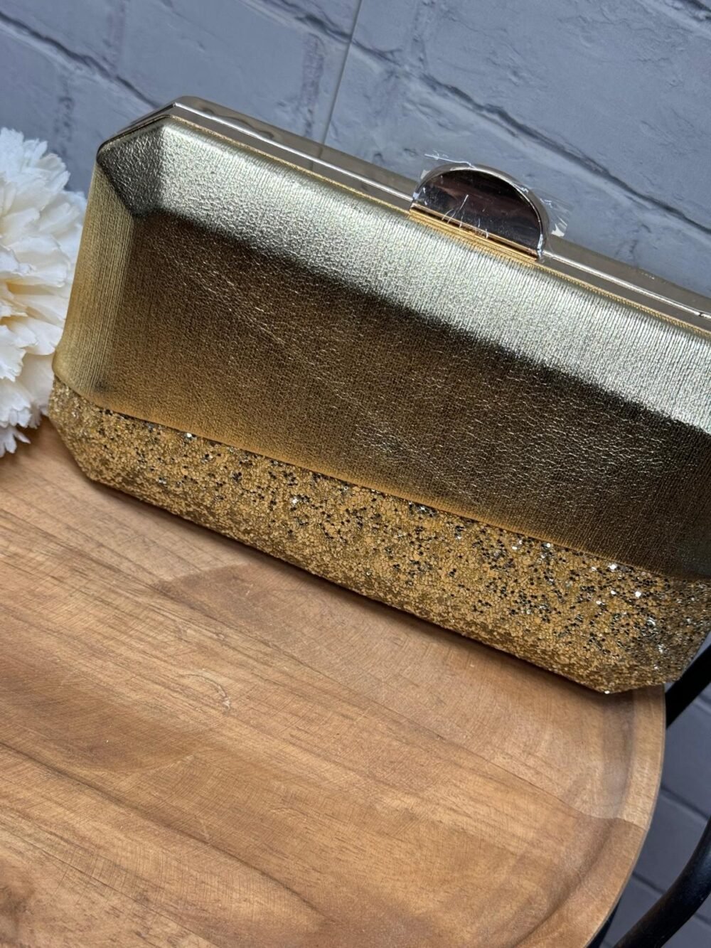Bolso fiesta M0225 Con Purpurina