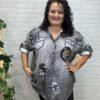 Camisa Malena T-44/52 Con Dibujo
