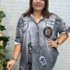 Camisa Malena T-44/52 Con Dibujo