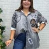 Camisa Malena T-44/52 Con Dibujo