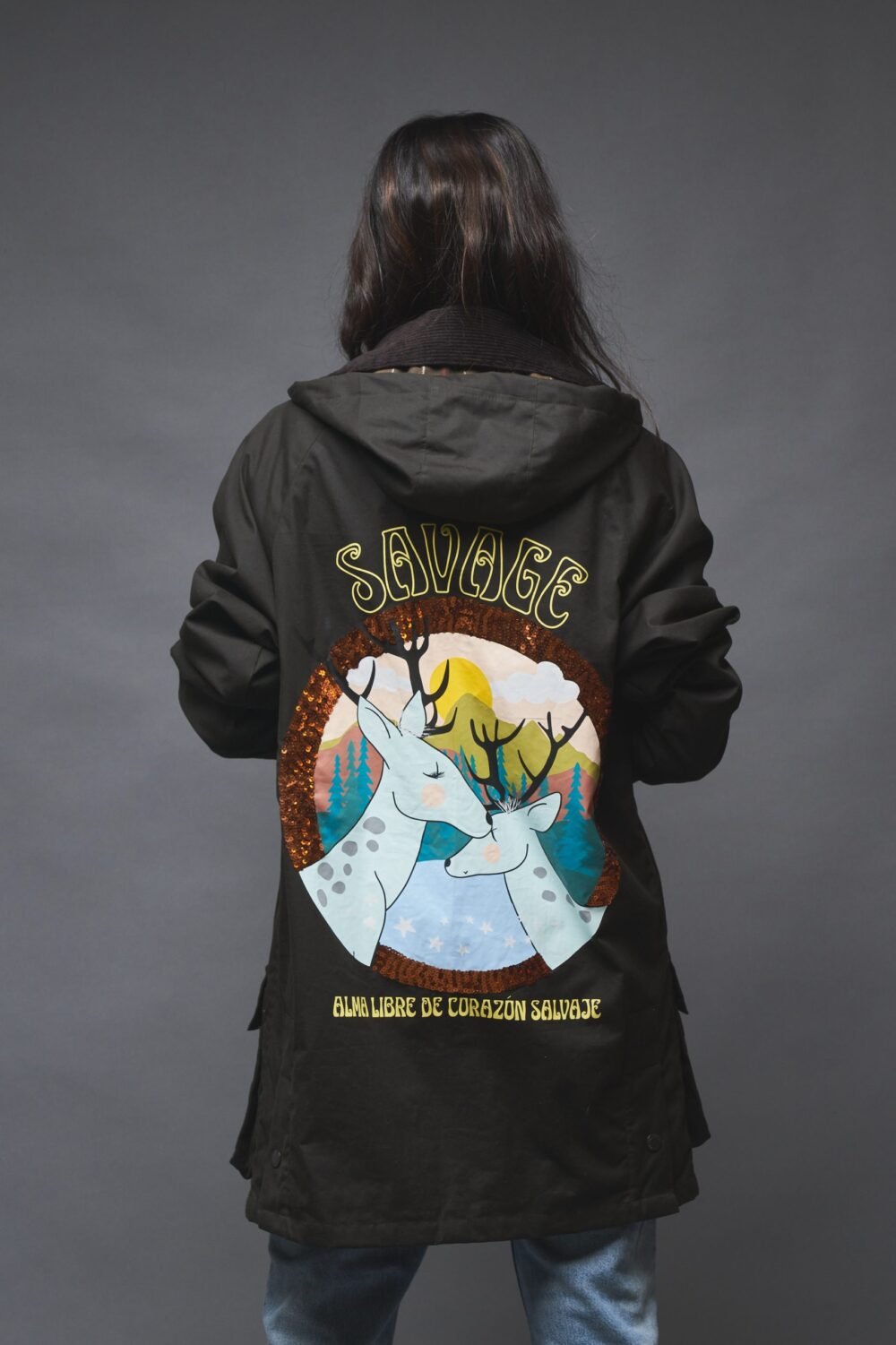 Chaqueta Cotswold Anabel Lee T-M/2XL Con Dibujo