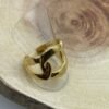 Anillo Acero Inoxidable ac0068 dorado - Imagen 2