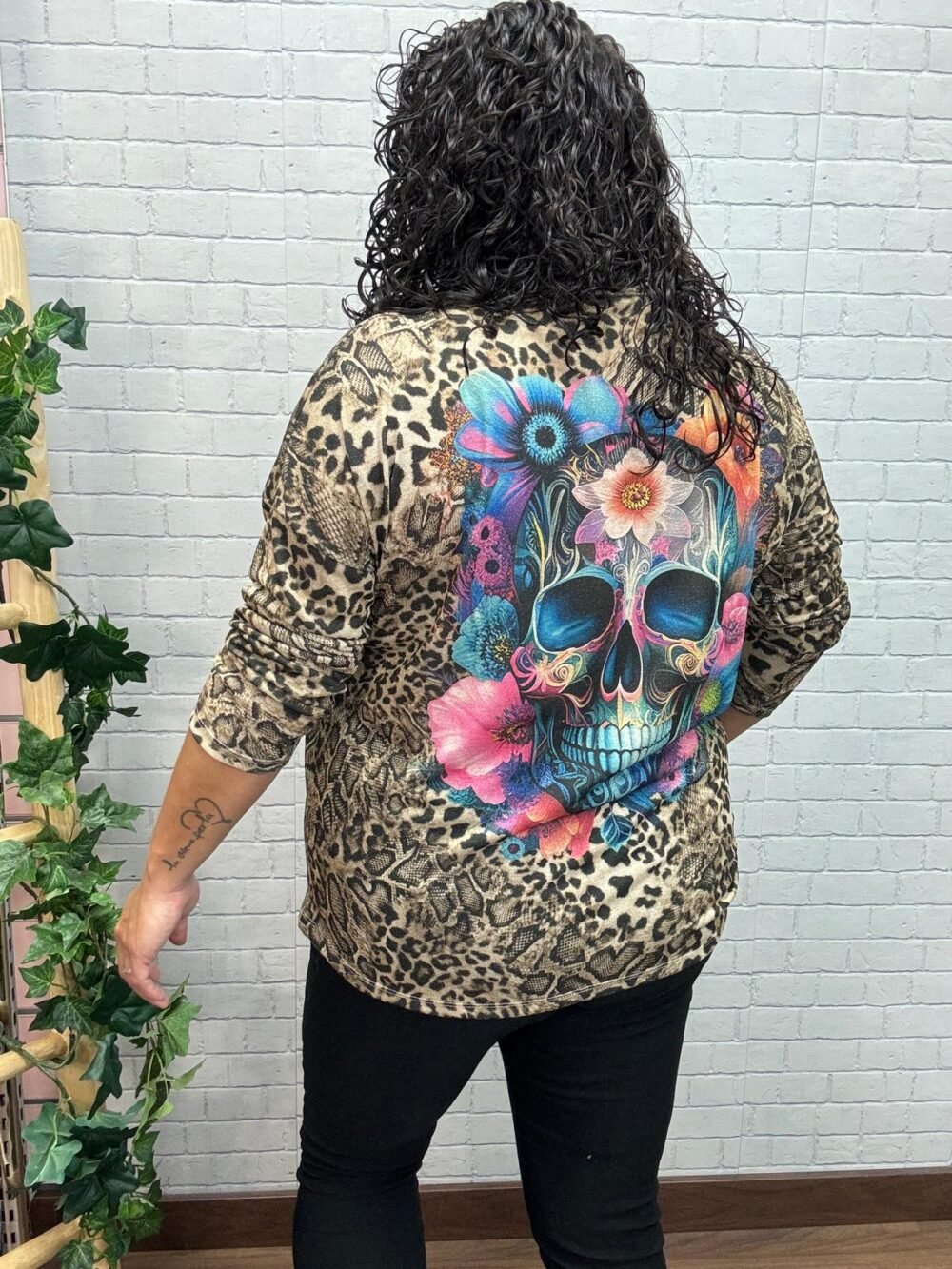 Jersey Davinia T-44/52 Con Lentejuelas