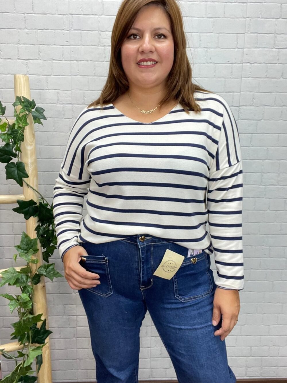 Jersey Paola T-36/50 Estampado Marinero - Imagen 2