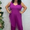 Mono tul buganvilla Trendy T-M/3XL Asimétrico