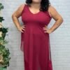 Mono tul granate Trendy T-M/3XL Asimétrico