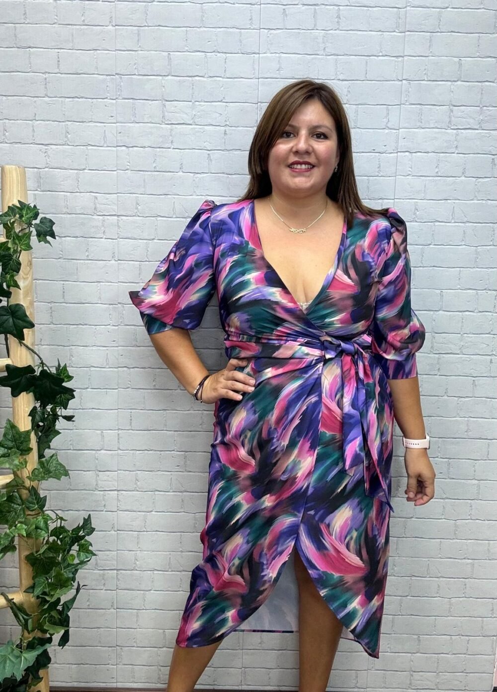 Vestido Bata T-S/XL Estampado