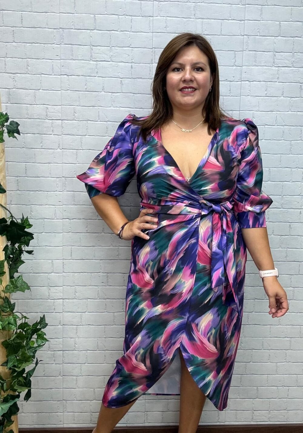 Vestido Bata T-S/XL Estampado