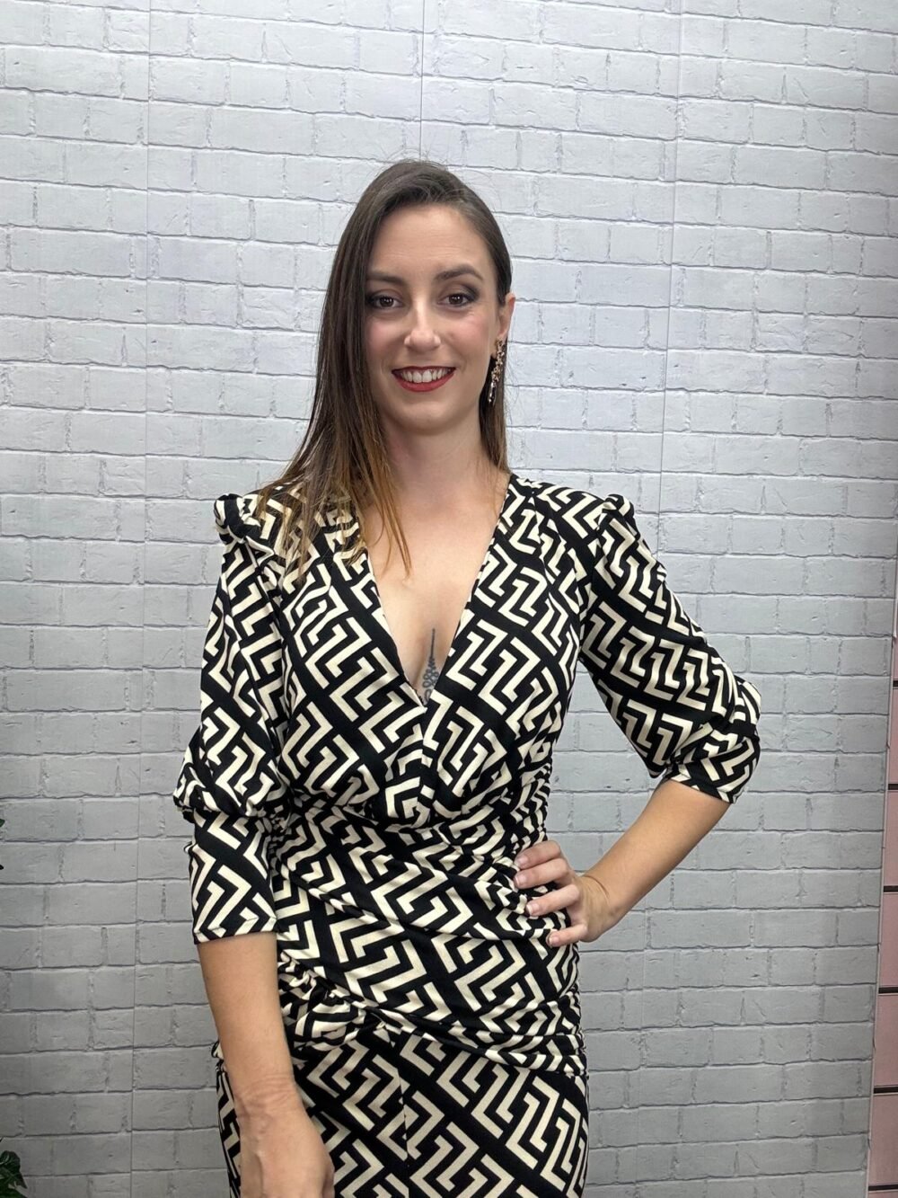 Vestido Punto Roma T-S/XL Estampado