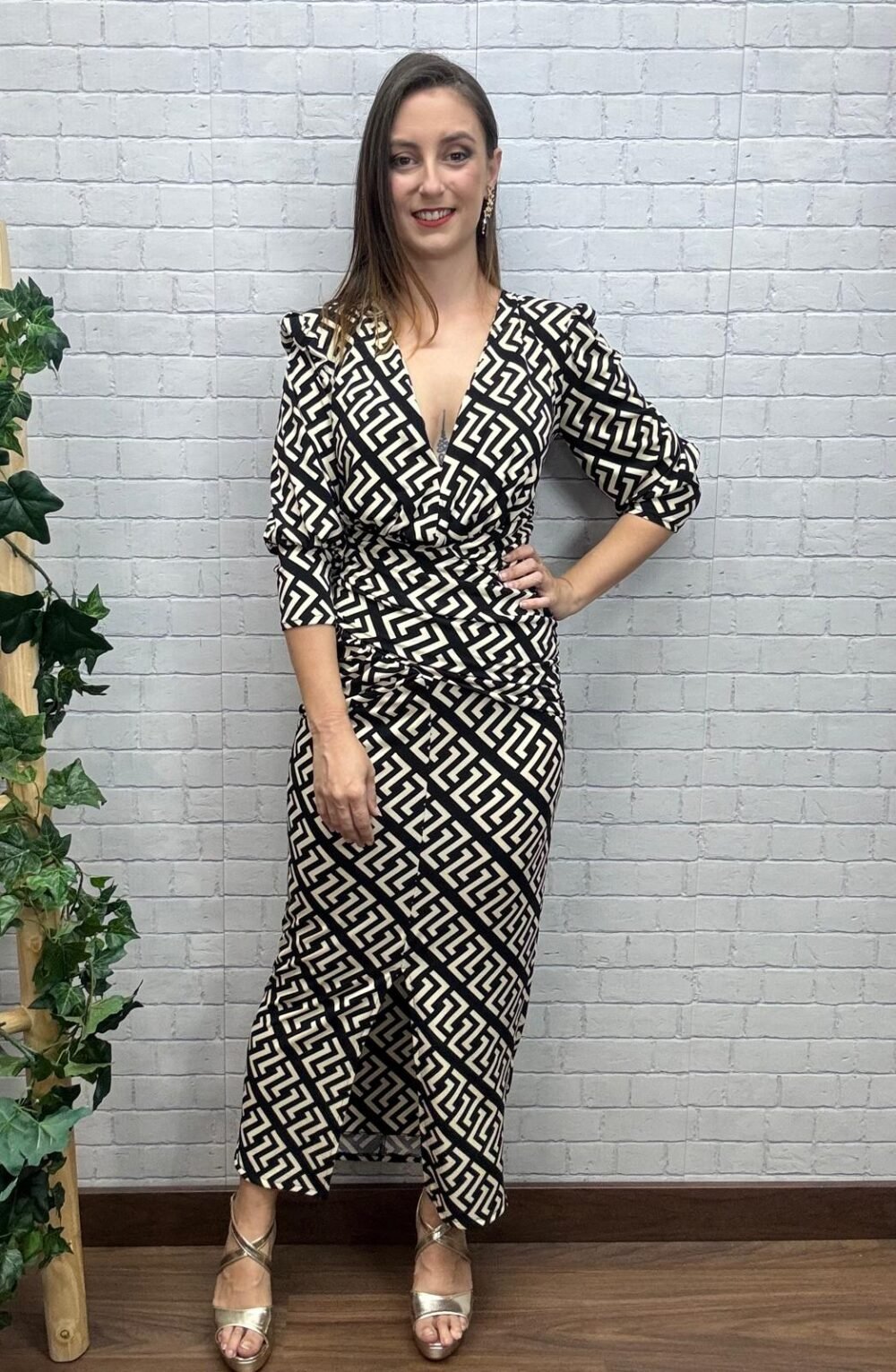 Vestido Punto Roma T-S/XL Estampado