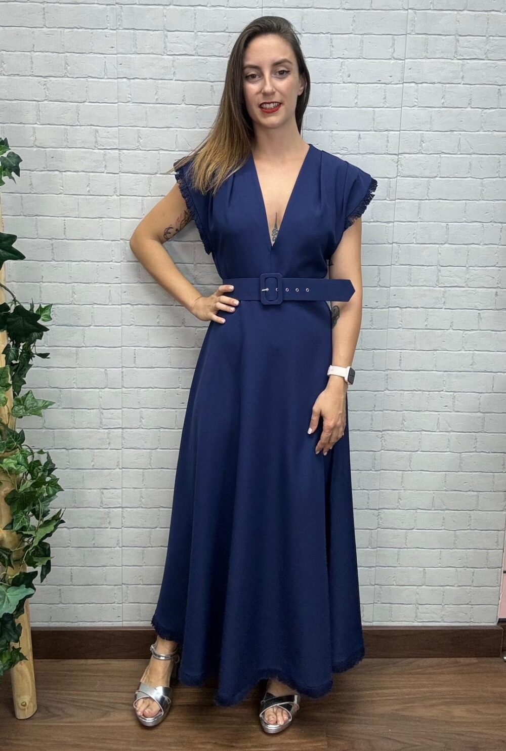 Vestido Candela T-M/XL Corte Evasé