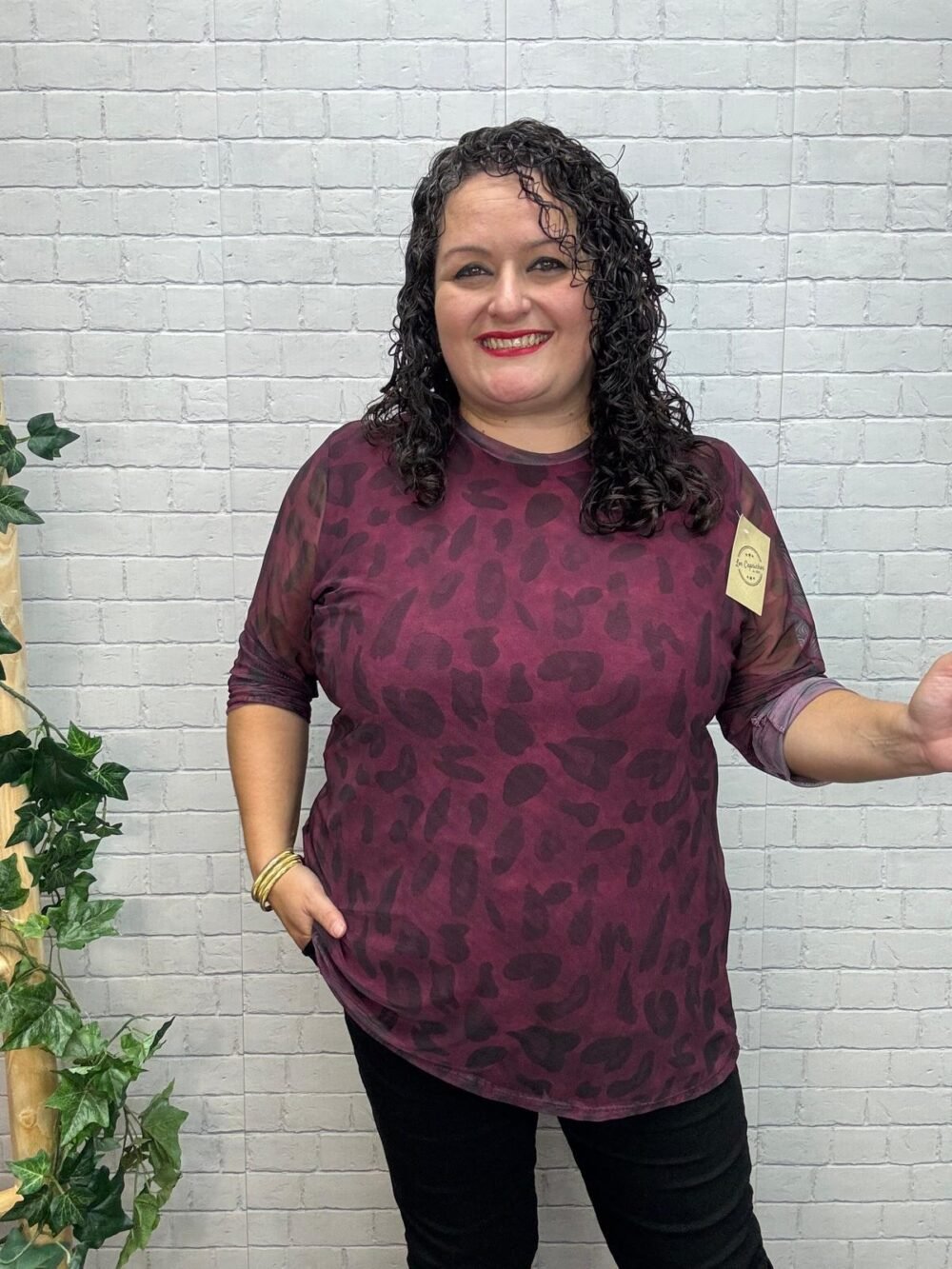 Blusa Calim T-46/52 De Tul