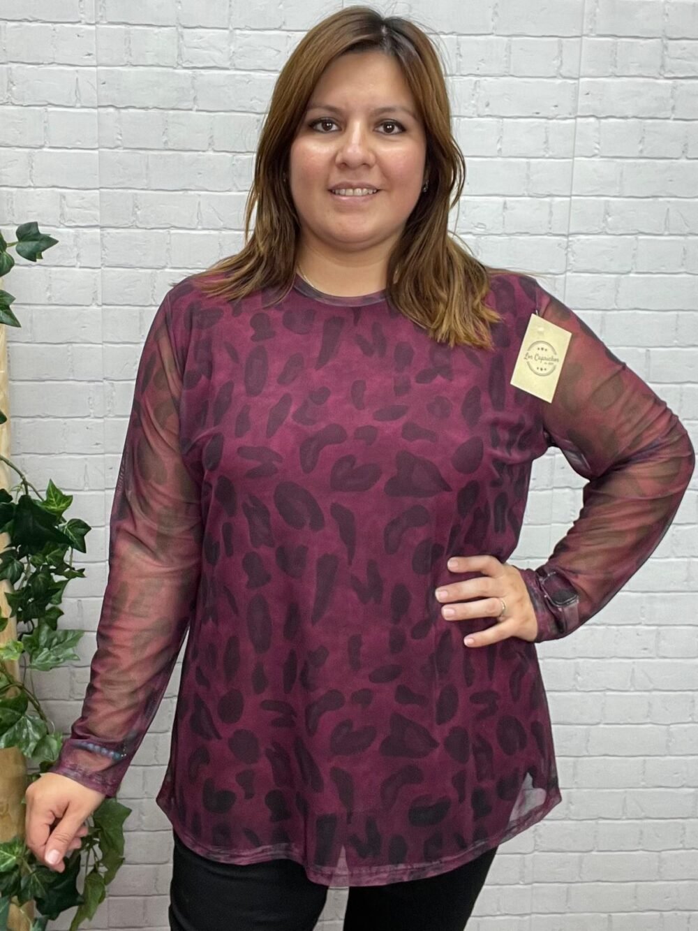 Blusa Calim T-46/52 De Tul
