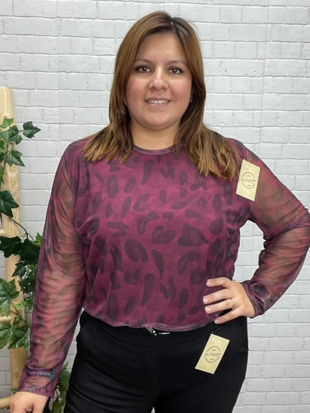 Blusa Calim T-46/52 De Tul