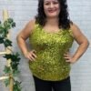 Blusa Nora T-44/54 Con Lentejuelas