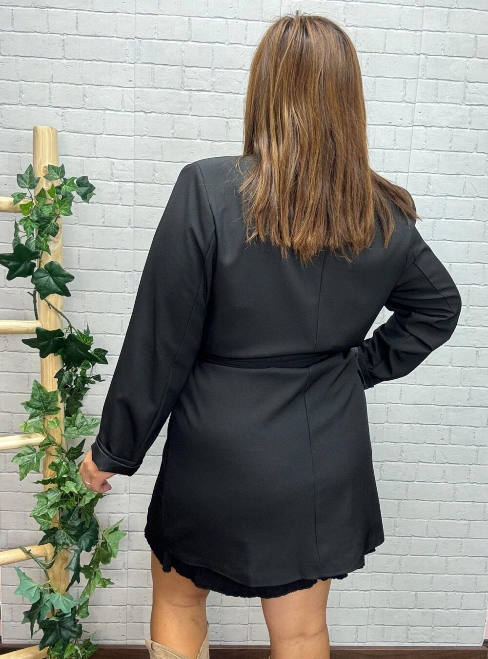 Gabardina Paulina T-44/50 Con Cinturón
