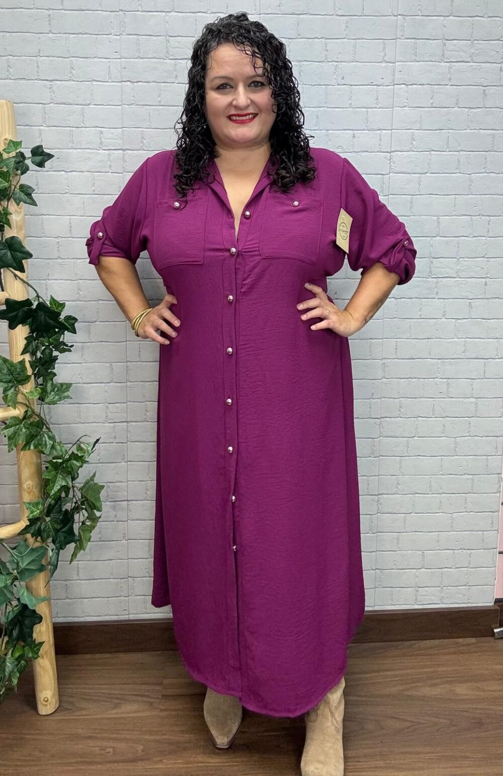 Vestido Arlene T-44/52 Camisero