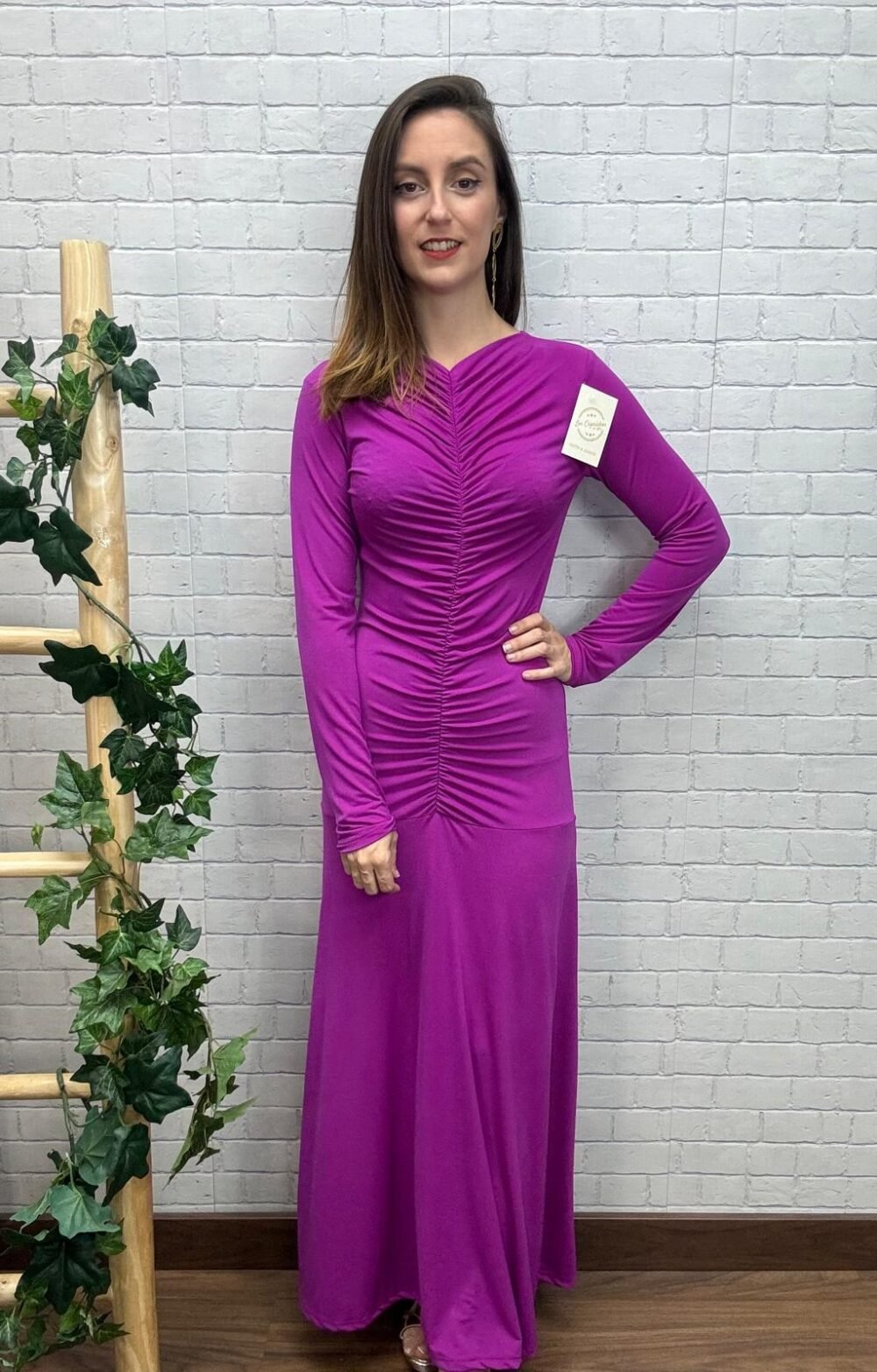 Vestido Maia T-36/40 Drapeado