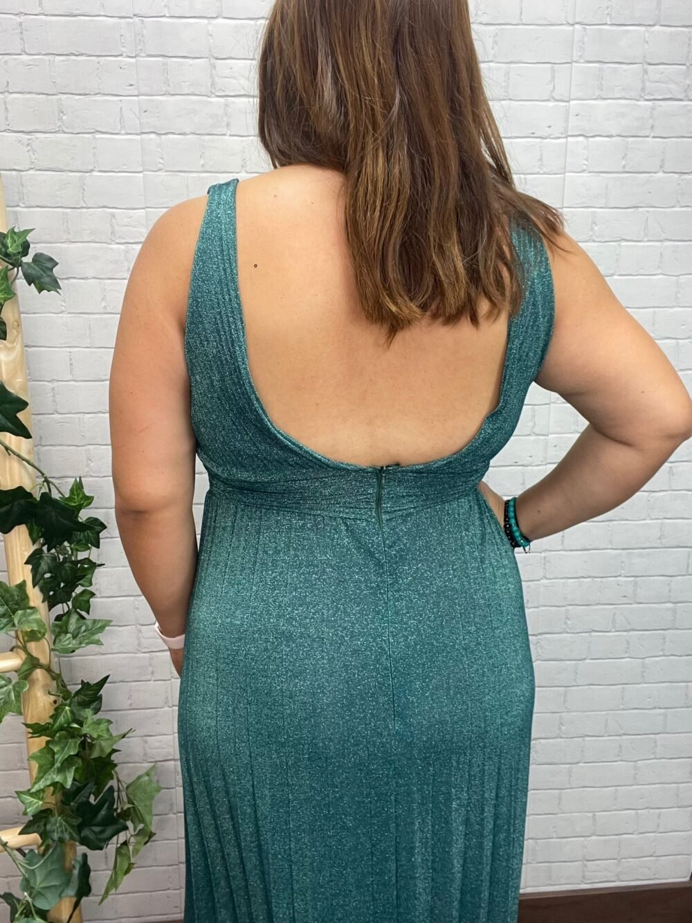 Vestido Ona T-42/46 Plisado