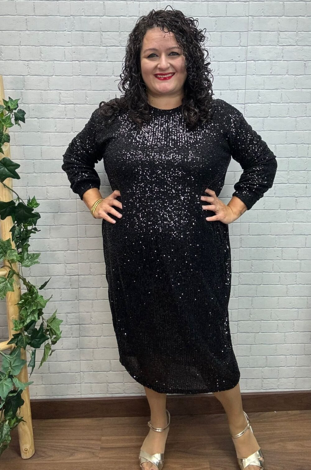 Vestido Patty T-44/50 Tipo Globo