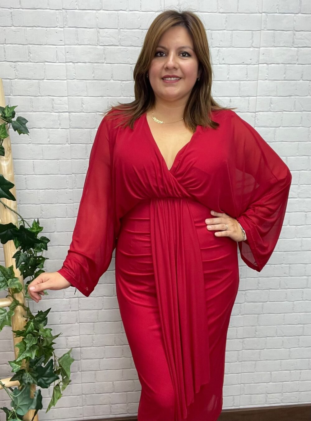 Vestido Valeria T-2XL/3XL-3XL/4XL De Tul