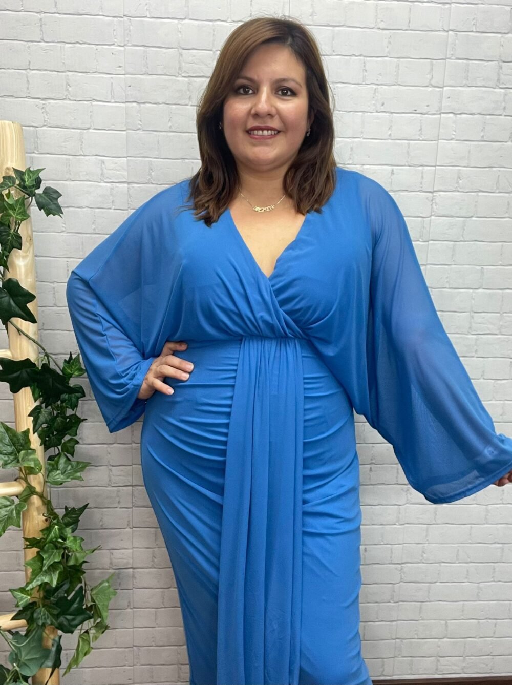 Vestido Valeria T-2XL/3XL-3XL/4XL De Tul