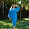 Vestido Valeria T-2XL/3XL-3XL/4XL De Tul